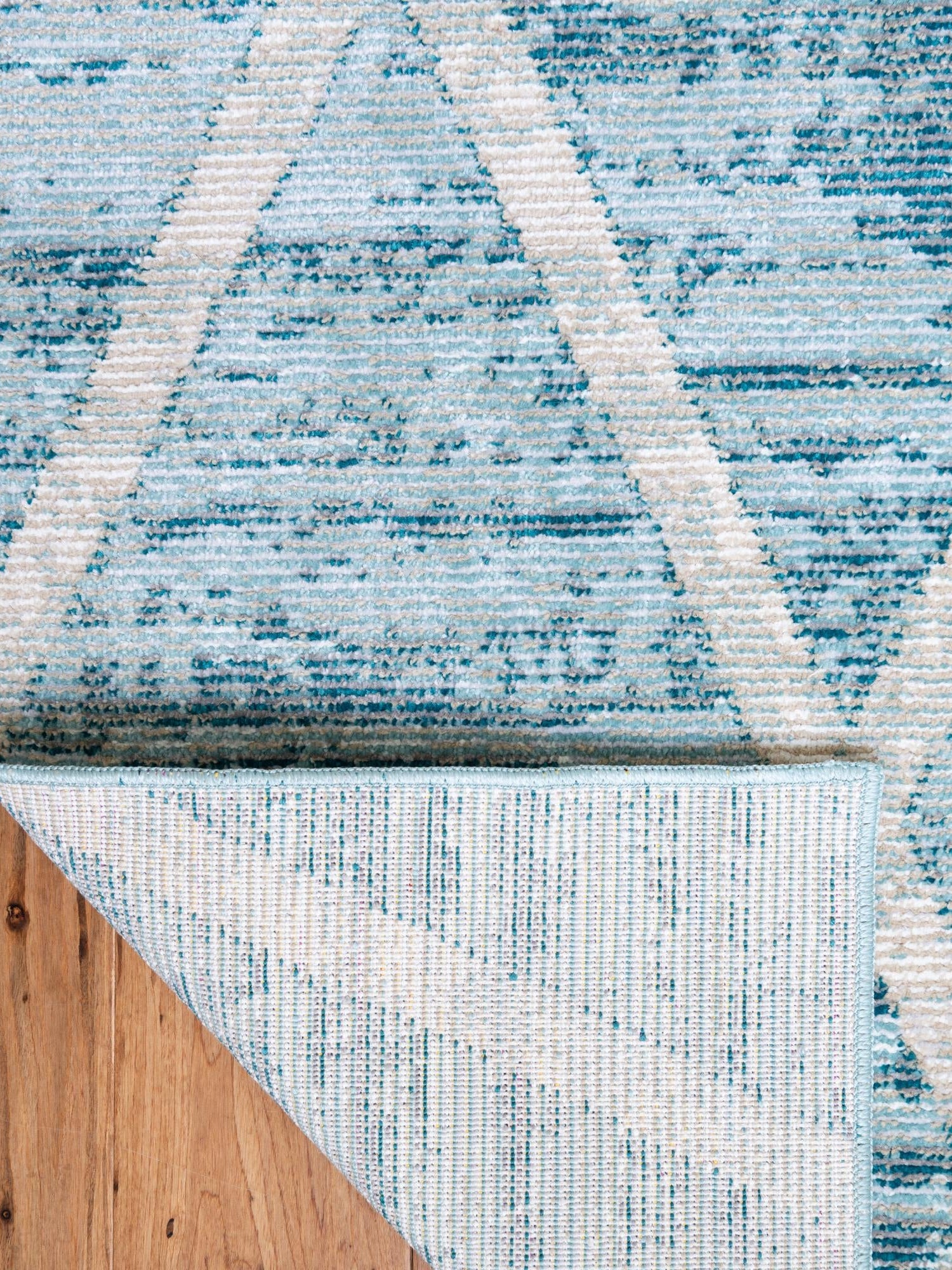 Light Blue 4' 1 x 6' 1 Starlight Rectangle Area Rug 100% Polypropylene Visually Appealing Unique Carpet for Living Rooms, Bedroom, Dining, Office for Sale at Rug Engine