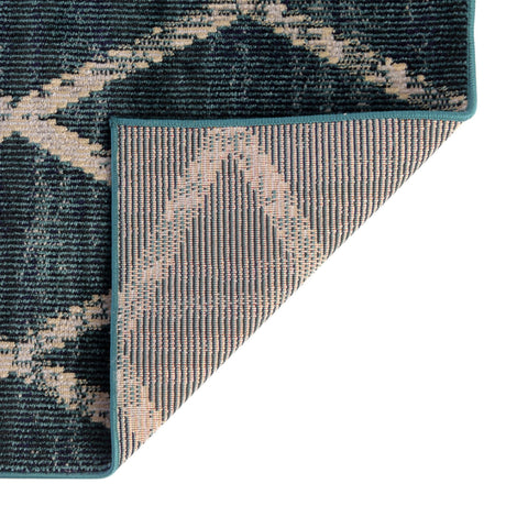 Navy Blue 4' 1 x 6' 1 Starlight Rectangle Area Rug 100% Polypropylene Visually Appealing Unique Carpet for Living Rooms, Bedroom, Dining, Office for Sale at Rug Engine