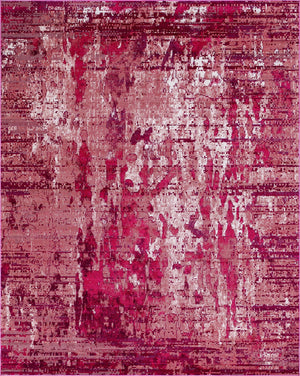 Red 9' x 12' 2 Starlight Rectangle Area Rug 100% Polypropylene Visually Appealing Unique Carpet for Living Rooms, Bedroom, Dining, Office for Sale at Rug Engine