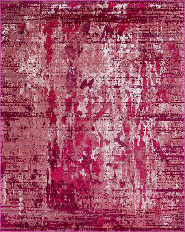 Red 9' x 12' 2 Starlight Rectangle Area Rug 100% Polypropylene Visually Appealing Unique Carpet for Living Rooms, Bedroom, Dining, Office for Sale at Rug Engine