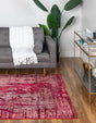Red 9' x 12' 2 Starlight Rectangle Area Rug 100% Polypropylene Visually Appealing Unique Carpet for Living Rooms, Bedroom, Dining, Office for Sale at Rug Engine