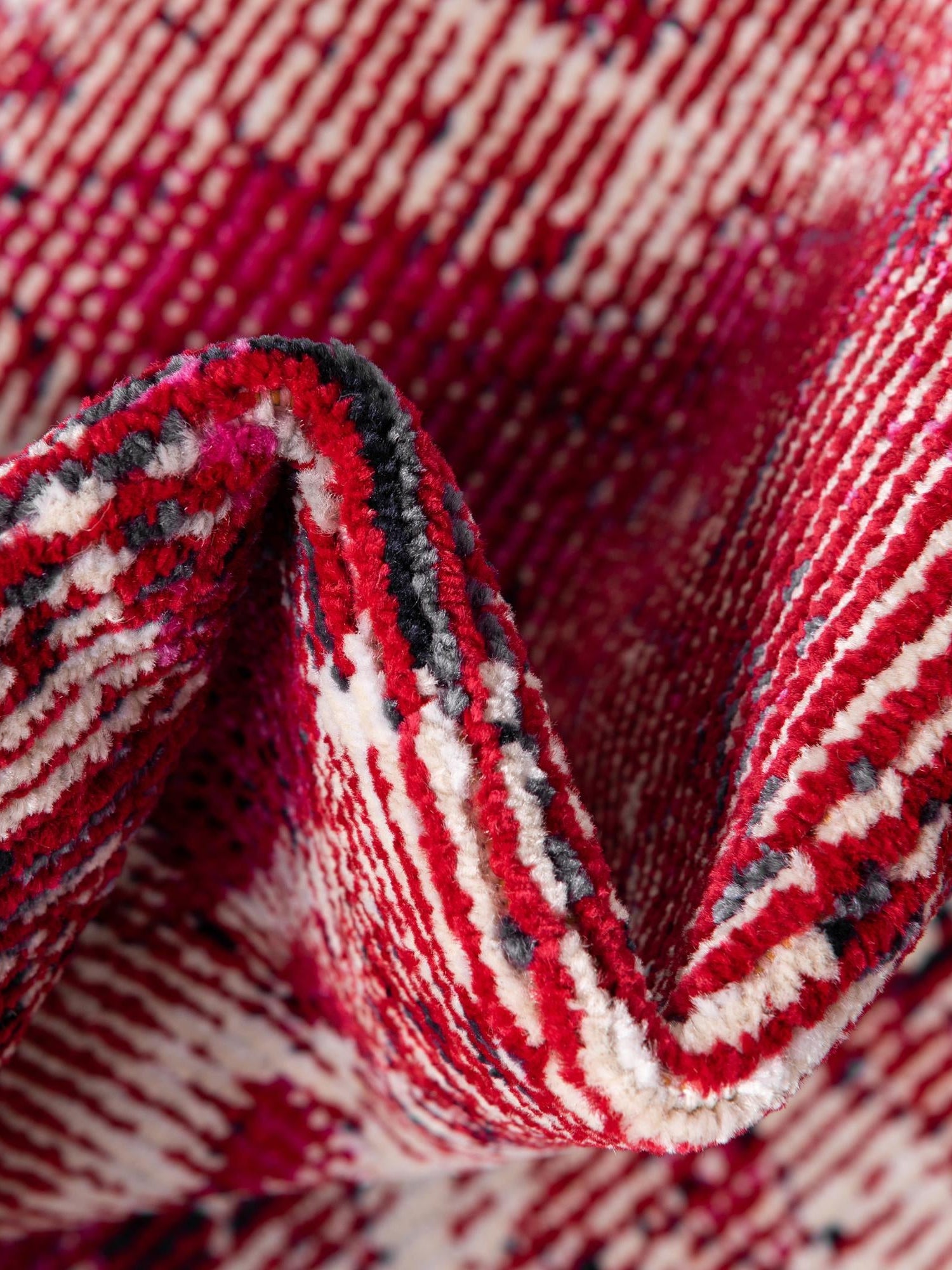Red 9' x 12' 2 Starlight Rectangle Area Rug 100% Polypropylene Visually Appealing Unique Carpet for Living Rooms, Bedroom, Dining, Office for Sale at Rug Engine