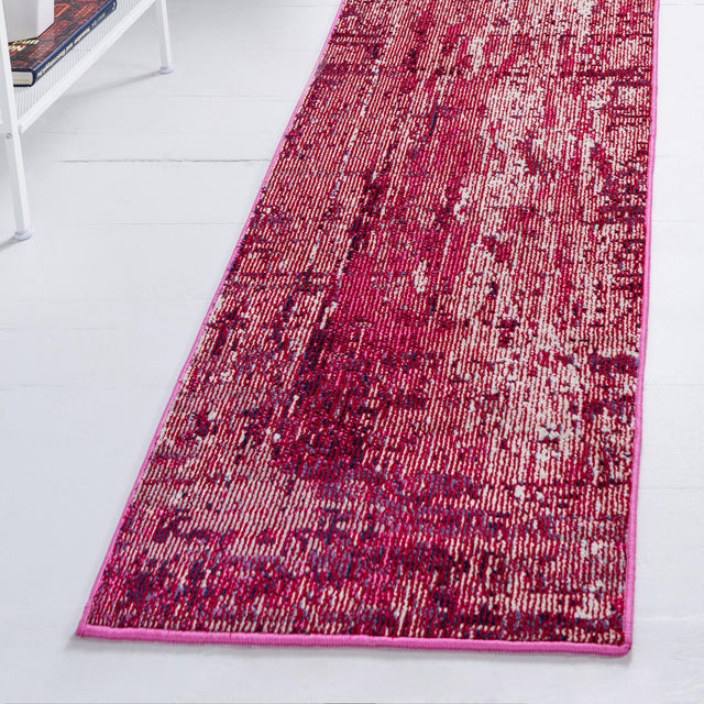 Red 2' 2 x 6' 1 Starlight Runner Area Rug 100% Polypropylene Visually Appealing Unique Carpet for Living Rooms, Bedroom, Dining, Office for Sale at Rug Engine
