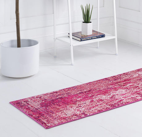 Red 2' 2 x 6' 1 Starlight Runner Area Rug 100% Polypropylene Visually Appealing Unique Carpet for Living Rooms, Bedroom, Dining, Office for Sale at Rug Engine