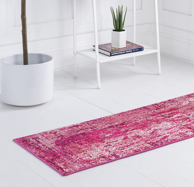 Red 2' 2 x 6' 1 Starlight Runner Area Rug 100% Polypropylene Visually Appealing Unique Carpet for Living Rooms, Bedroom, Dining, Office for Sale at Rug Engine