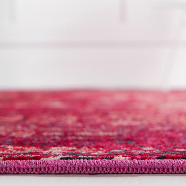 Red 2' 2 x 6' 1 Starlight Runner Area Rug 100% Polypropylene Visually Appealing Unique Carpet for Living Rooms, Bedroom, Dining, Office for Sale at Rug Engine
