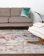 Gray 4' 1 x 6' 1 Starlight Rectangle Area Rug 100% Polypropylene Visually Appealing Unique Carpet for Living Rooms, Bedroom, Dining, Office for Sale at Rug Engine