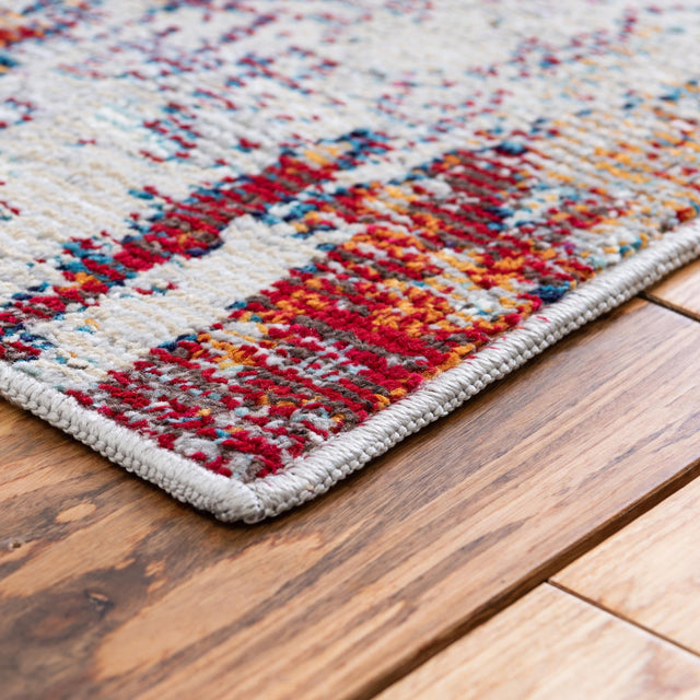 Gray 9' x 12' 2 Starlight Rectangle Area Rug 100% Polypropylene Visually Appealing Unique Carpet for Living Rooms, Bedroom, Dining, Office for Sale at Rug Engine
