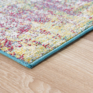 Multicolor 8' x 10' Starlight Rectangle Area Rug 100% Polypropylene Visually Appealing Unique Carpet for Living Rooms, Bedroom, Dining, Office for Sale at Rug Engine