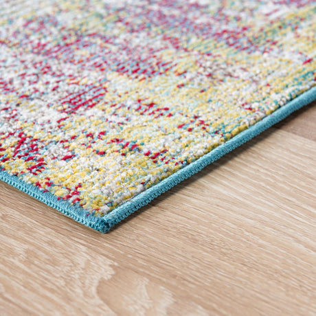 Multicolor 2' 2 x 6' 1 Starlight Runner Area Rug 100% Polypropylene Visually Appealing Unique Carpet for Living Rooms, Bedroom, Dining, Office for Sale at Rug Engine