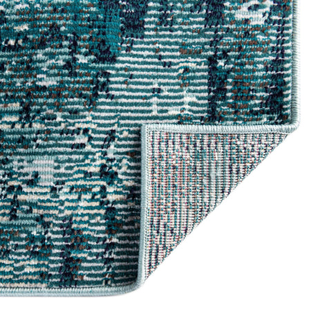Blue 9' x 12' 2 Starlight Rectangle Area Rug 100% Polypropylene Visually Appealing Unique Carpet for Living Rooms, Bedroom, Dining, Office for Sale at Rug Engine