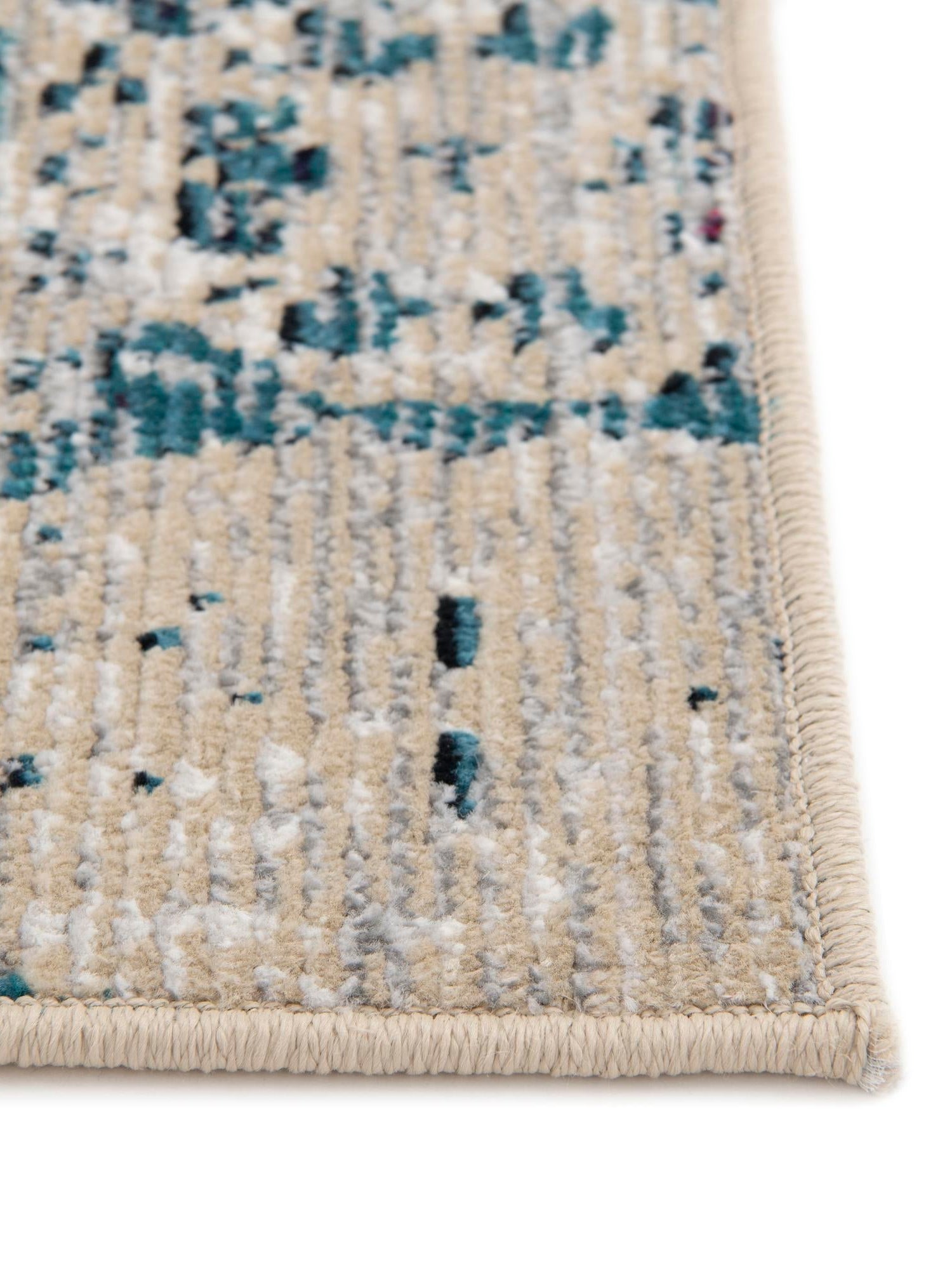 Multicolor 7' 10 x 11' Charm Rectangle Area Rug 100% Polypropylene With Jute Backing Traditional Vintage Distressed Look Carpet for Living Rooms Dining Office Space for Sale at Rug Engine