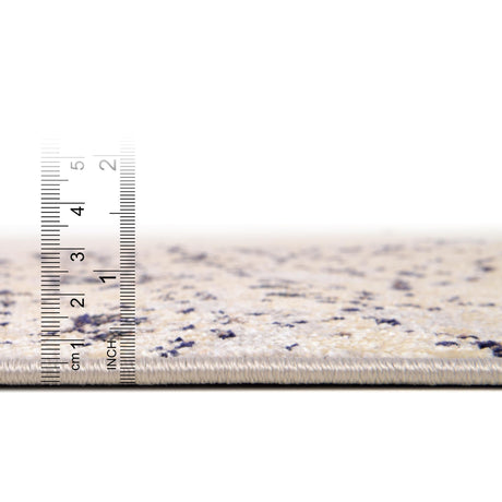 Light Gray 5' 1 x 8' Charm Rectangle Area Rug 100% Polypropylene With Jute Backing Traditional Vintage Distressed Look Carpet for Living Rooms Dining Office Space for Sale at Rug Engine