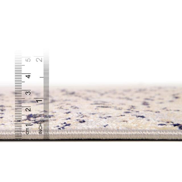 Light Gray 5' 1 x 8' Charm Rectangle Area Rug 100% Polypropylene With Jute Backing Traditional Vintage Distressed Look Carpet for Living Rooms Dining Office Space for Sale at Rug Engine
