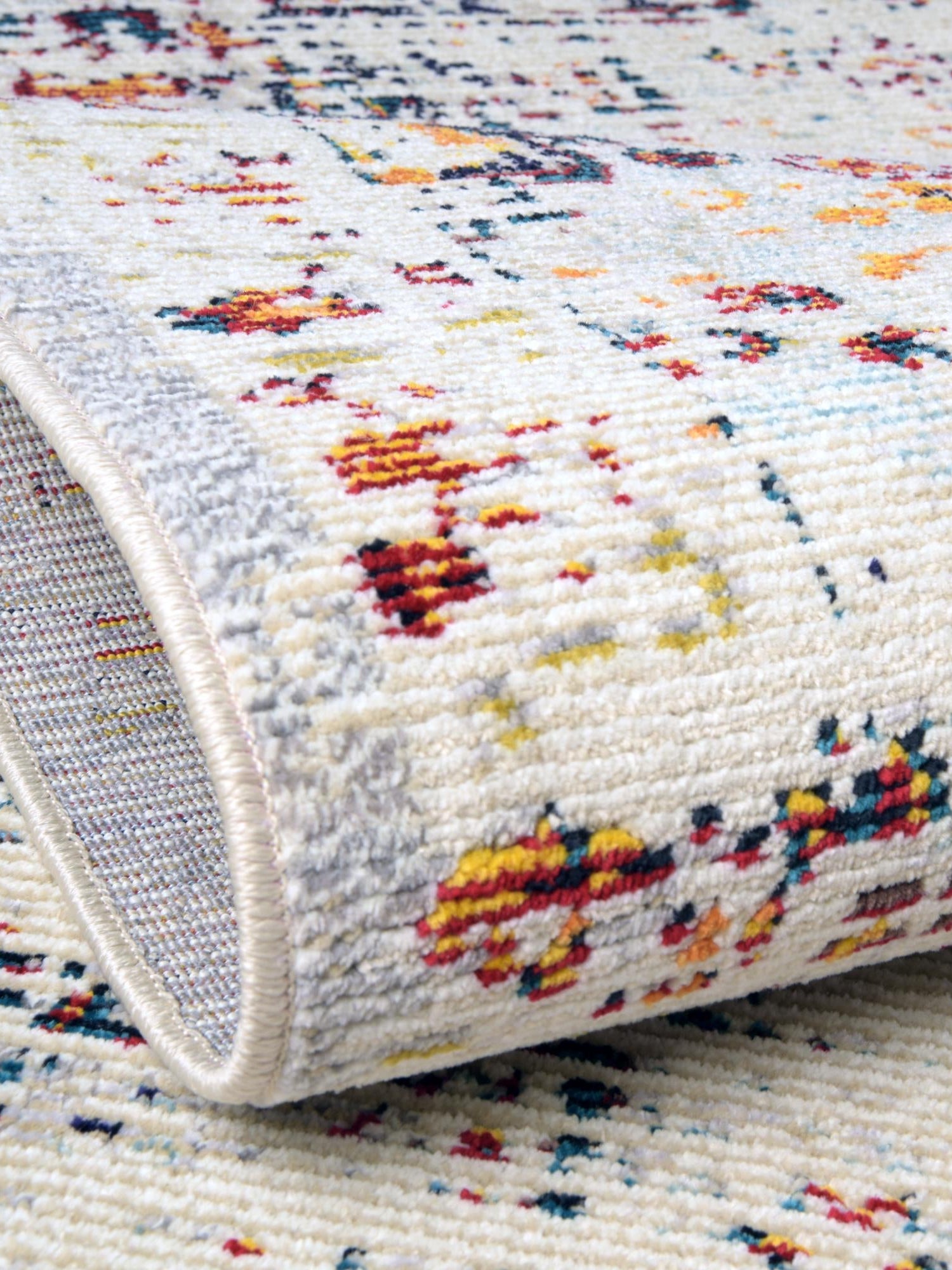Beige 8' x 10' Charm Rectangle Area Rug 100% Polypropylene With Jute Backing Traditional Vintage Distressed Look Carpet for Living Rooms Dining Office Space for Sale at Rug Engine