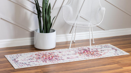 Beige 2' x 10' Charm Runner Area Rug 100% Polypropylene With Jute Backing Traditional Vintage Distressed Look Carpet for Living Rooms Dining Office Space for Sale at Rug Engine