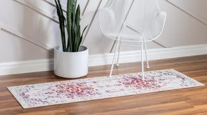Beige 2' x 8' Charm Runner Area Rug 100% Polypropylene With Jute Backing Traditional Vintage Distressed Look Carpet for Living Rooms Dining Office Space for Sale at Rug Engine