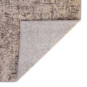 Light Gray 4' 1 x 6' 1 Charm Rectangle Area Rug 100% Polypropylene With Jute Backing Traditional Vintage Distressed Look Carpet for Living Rooms Dining Office Space for Sale at Rug Engine
