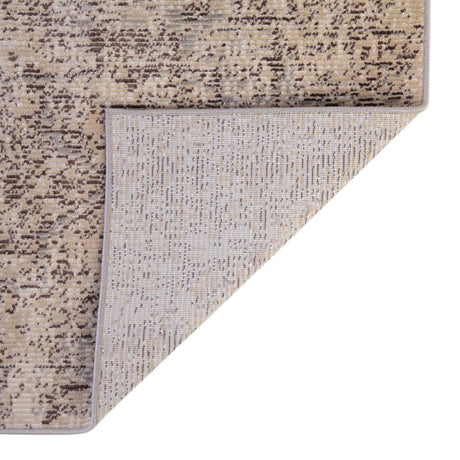 Light Gray 4' 1 x 6' 1 Charm Rectangle Area Rug 100% Polypropylene With Jute Backing Traditional Vintage Distressed Look Carpet for Living Rooms Dining Office Space for Sale at Rug Engine