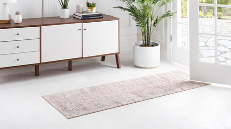 Light Gray 2' 2 x 6' 1 Charm Runner Area Rug 100% Polypropylene With Jute Backing Traditional Vintage Distressed Look Carpet for Living Rooms Dining Office Space for Sale at Rug Engine
