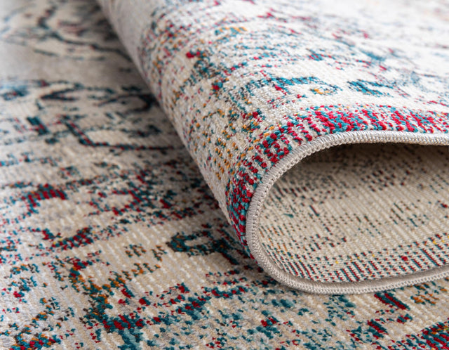 Gray 5' 1 x 8' Charm Rectangle Area Rug 100% Polypropylene With Jute Backing Traditional Vintage Distressed Look Carpet for Living Rooms Dining Office Space for Sale at Rug Engine
