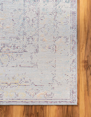 Gray 9' x 12' 2 Charm Rectangle Area Rug 100% Polypropylene With Jute Backing Traditional Vintage Distressed Look Carpet for Living Rooms Dining Office Space for Sale at Rug Engine