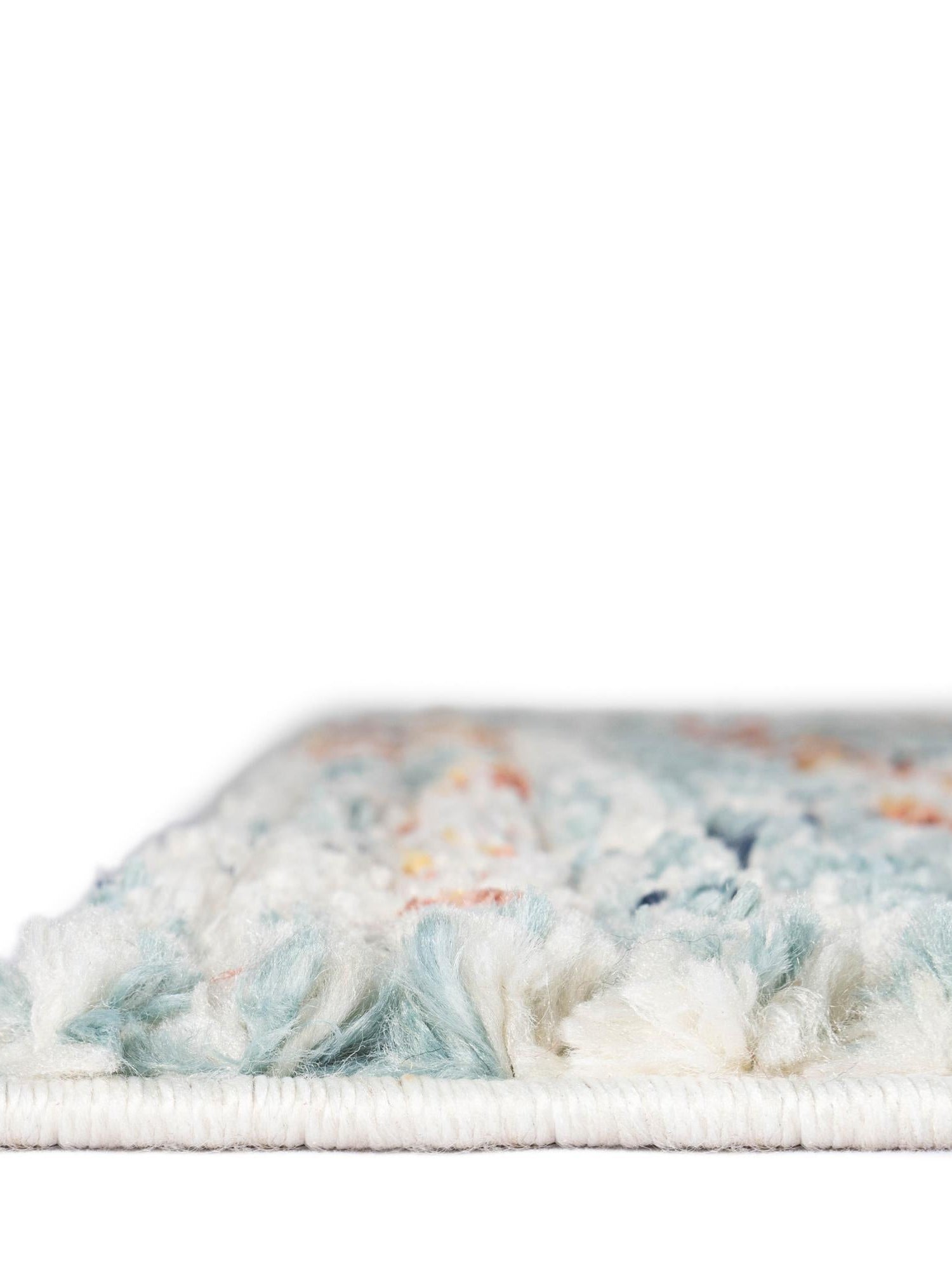 Light Blue 9' x 12' 2 Morocco Rectangle Area Rug 100% Polyester Traditional Classic Carpet for Moroccan Inspired Interior Design Home Decor for Sale at Rug Engine