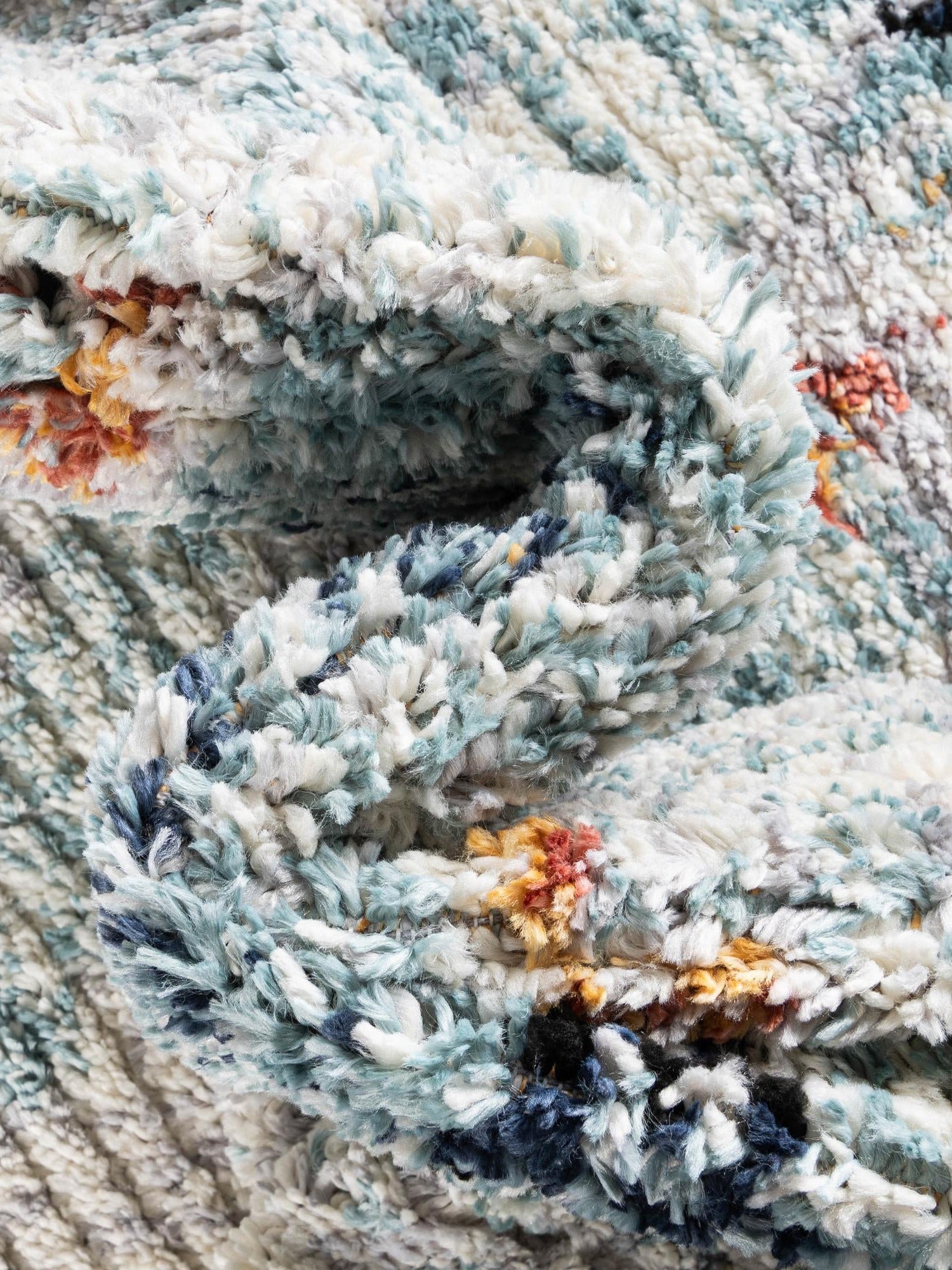 Light Blue 9' x 12' 2 Morocco Rectangle Area Rug 100% Polyester Traditional Classic Carpet for Moroccan Inspired Interior Design Home Decor for Sale at Rug Engine