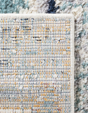Light Blue 5' 1 x 8' Morocco Rectangle Rug