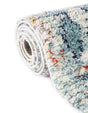 Light Blue 8' x 10' Morocco Rectangle Rug