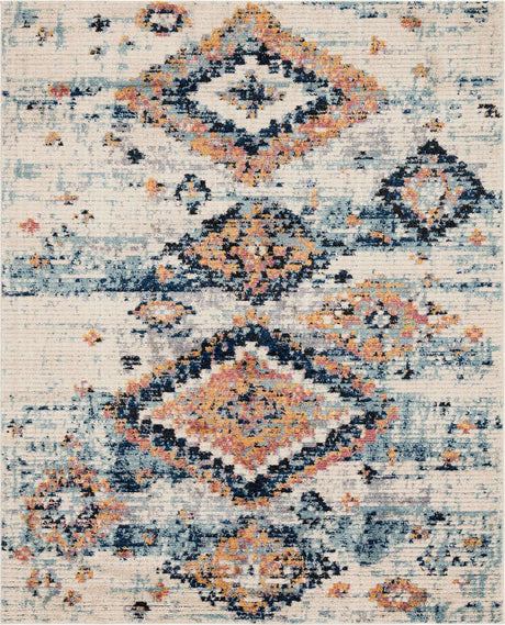 Ivory 8' x 10' Morocco Rectangle Rug