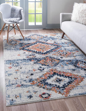 Ivory 8' x 10' Morocco Rectangle Rug