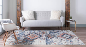 Ivory 8' x 10' Morocco Rectangle Rug