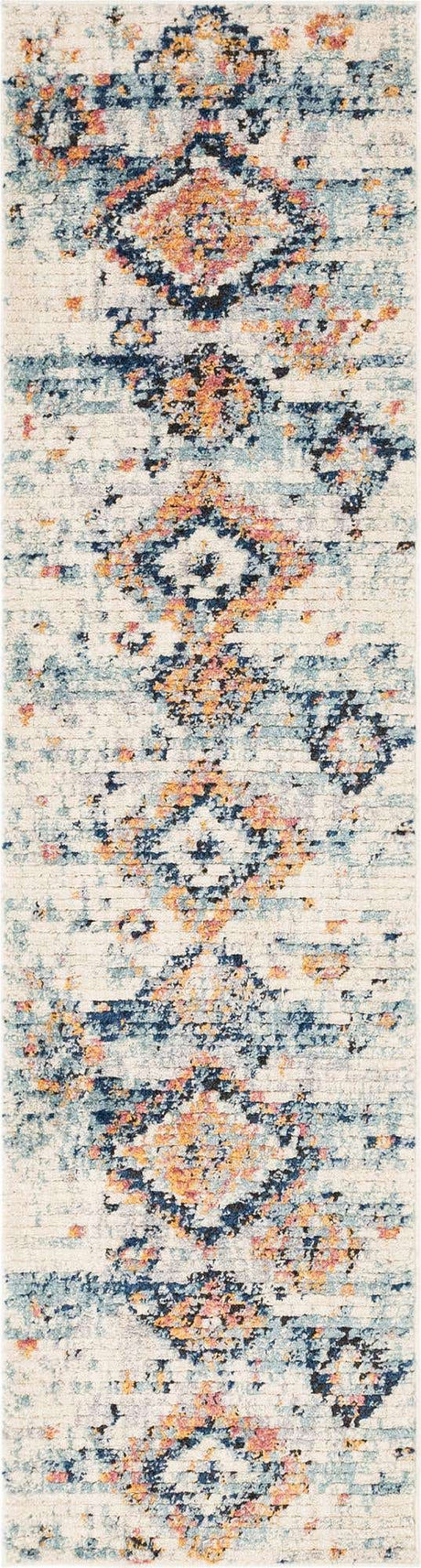 Ivory 3' x 10' Morocco Runner Rug