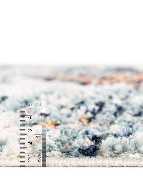 Ivory 2' 2 x 6' 1 Morocco Runner Area Rug 100% Polyester Traditional Classic Carpet for Moroccan Inspired Interior Design Home Decor for Sale at Rug Engine