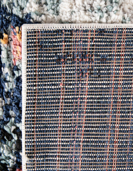 Ivory 2' 2 x 6' 1 Morocco Runner Area Rug 100% Polyester Traditional Classic Carpet for Moroccan Inspired Interior Design Home Decor for Sale at Rug Engine