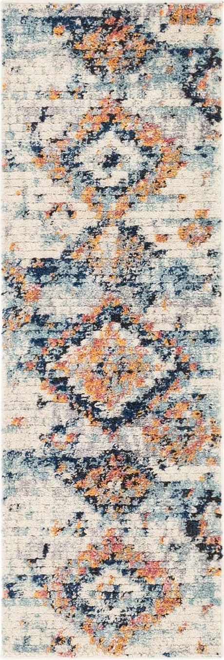 Ivory 2' 2 x 6' 1 Morocco Runner Rug