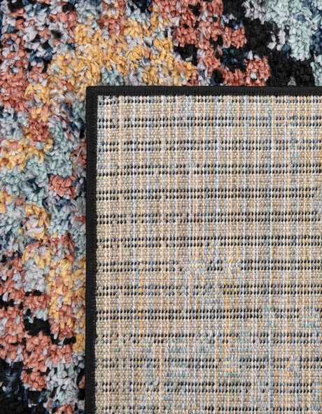 Navy Blue 2' 2 x 3' 1 Morocco Rectangle Area Rug 100% Polyester Traditional Classic Carpet for Moroccan Inspired Interior Design Home Decor for Sale at Rug Engine