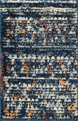 Navy Blue 2' 2 x 3' 1 Morocco Rectangle Rug