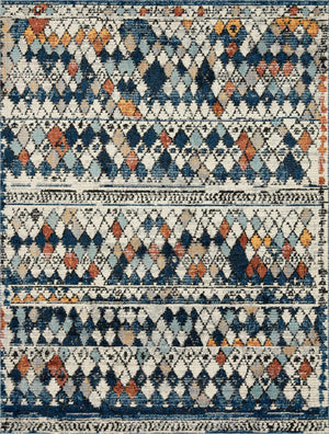 Multicolor 9' x 12' 2 Morocco Rectangle Rug