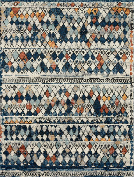 Multicolor 9' x 12' 2 Morocco Rectangle Rug