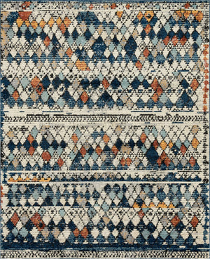 Multicolor 8' x 10' Morocco Rectangle Rug