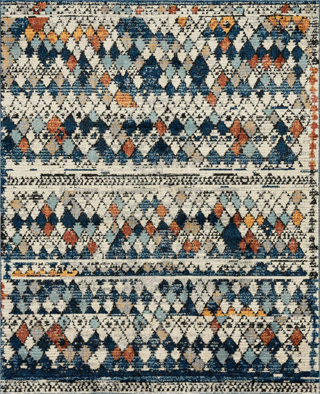Multicolor 8' x 10' Morocco Rectangle Rug