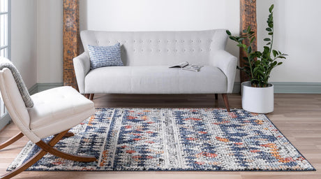 Multicolor 10' x 13' Morocco Rectangle Area Rug 100% Polyester Traditional Classic Carpet for Moroccan Inspired Interior Design Home Decor for Sale at Rug Engine