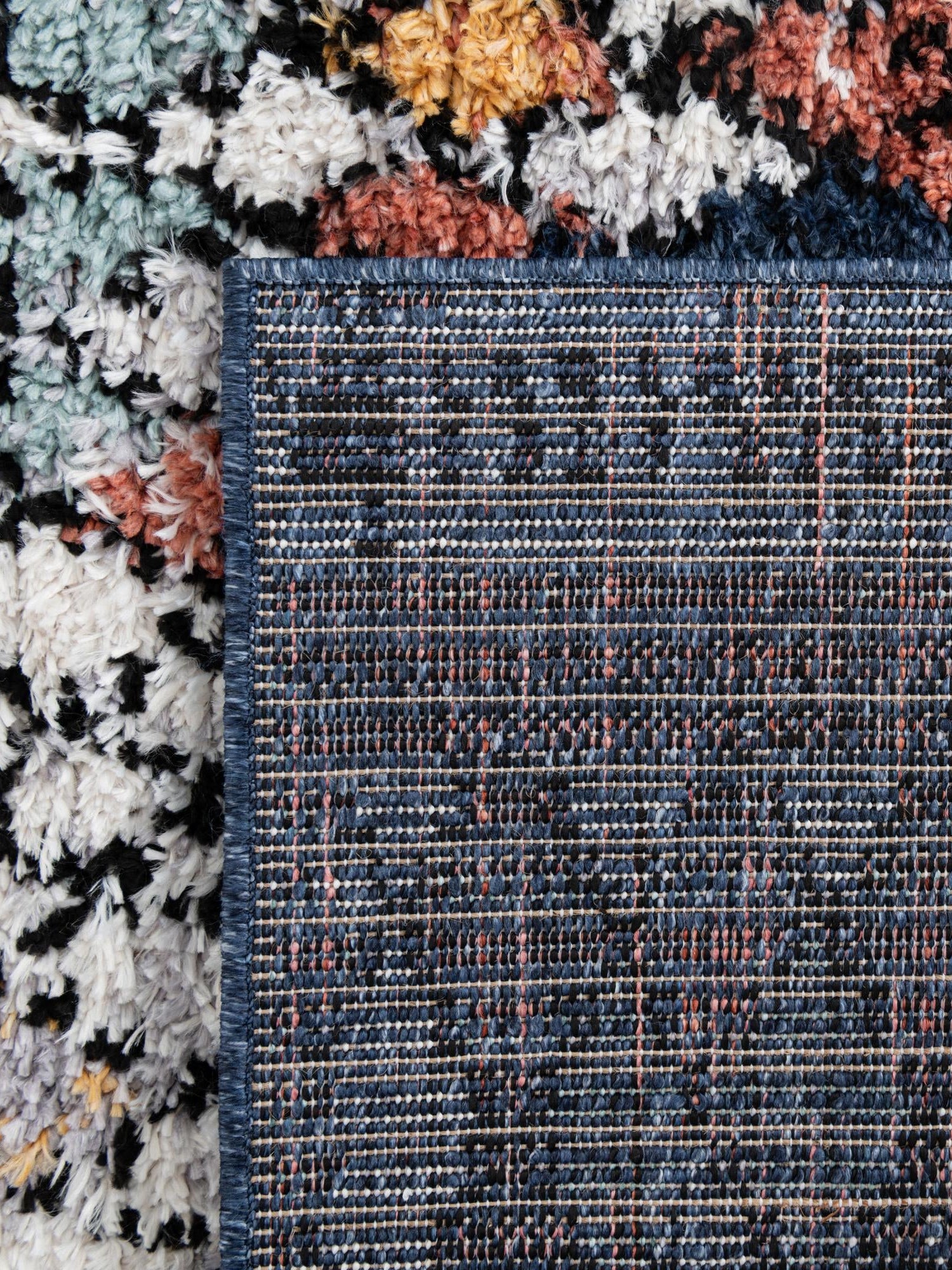 Multicolor 9' x 12' 2 Morocco Rectangle Area Rug 100% Polyester Traditional Classic Carpet for Moroccan Inspired Interior Design Home Decor for Sale at Rug Engine