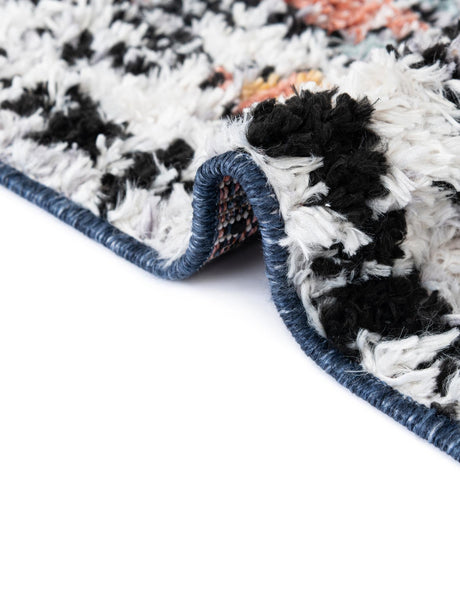 Multicolor 9' x 12' 2 Morocco Rectangle Area Rug 100% Polyester Traditional Classic Carpet for Moroccan Inspired Interior Design Home Decor for Sale at Rug Engine