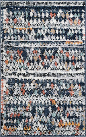 Multicolor 5' 1 x 8' Morocco Rectangle Rug