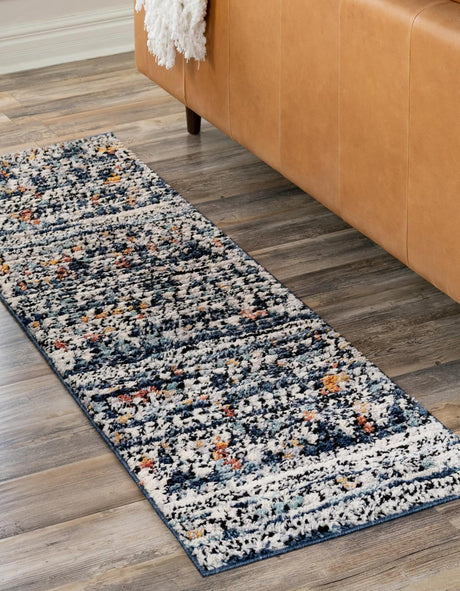 Multicolor 2' 2 x 6' 1 Morocco Runner Rug