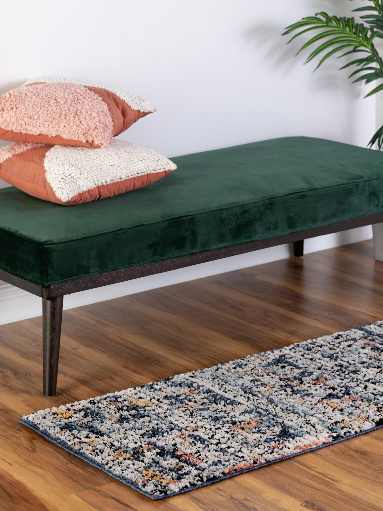 Multicolor 2' 2 x 6' 1 Morocco Runner Area Rug 100% Polyester Traditional Classic Carpet for Moroccan Inspired Interior Design Home Decor for Sale at Rug Engine