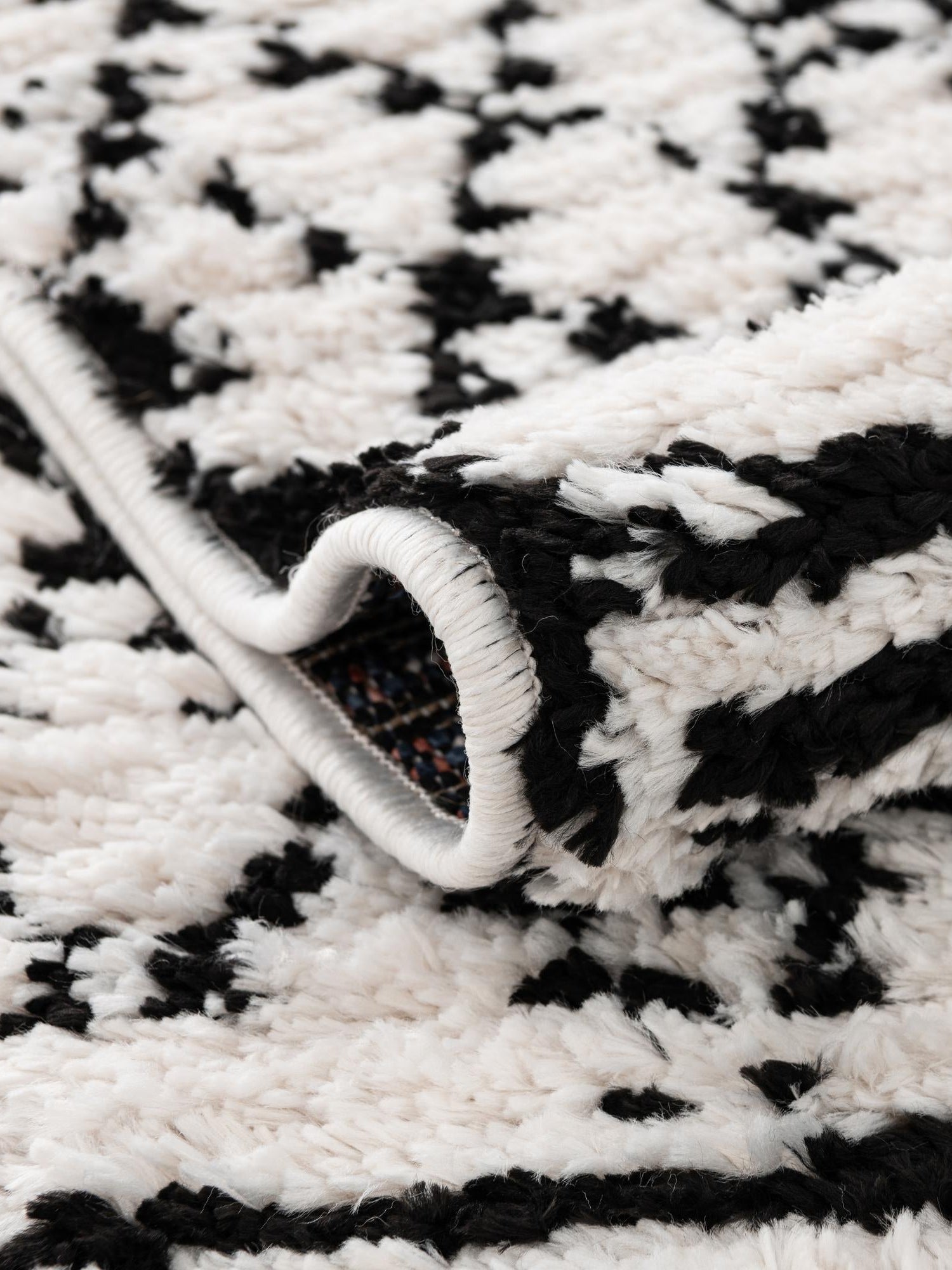 Ivory 8' x 10' Morocco Rectangle Area Rug 100% Polyester Traditional Classic Carpet for Moroccan Inspired Interior Design Home Decor for Sale at Rug Engine